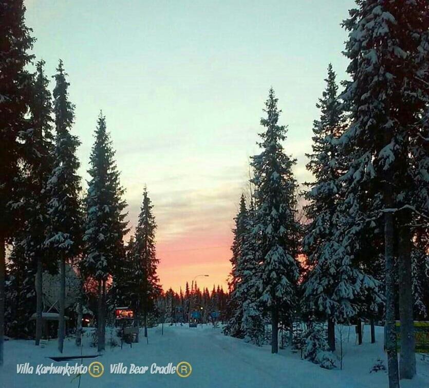 Villa Karhunkehto Luosto Esterno foto