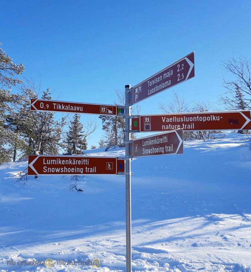 Villa Karhunkehto Luosto Esterno foto